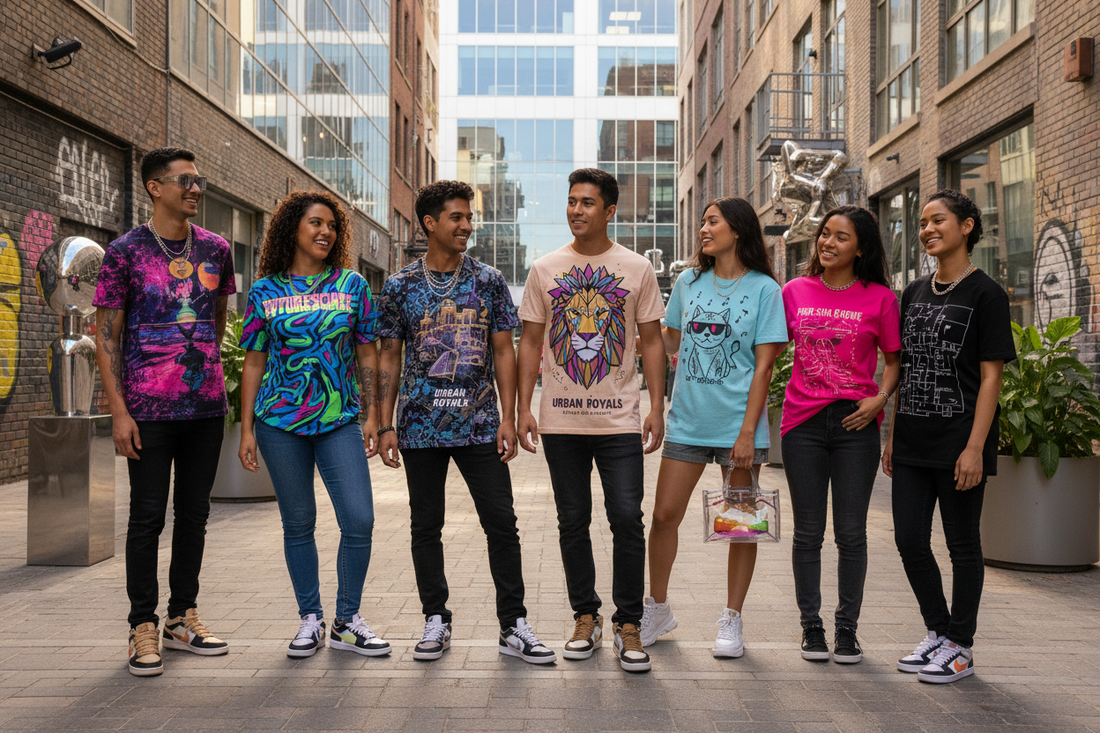 5 Gründe, warum individuell bedruckte T-Shirts die Modetrends 2026 dominieren