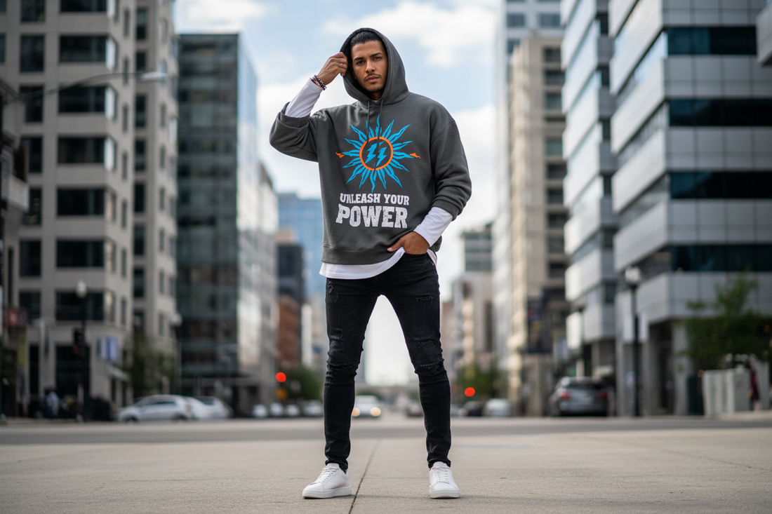 Wie du Grafik-Hoodies & bedruckte Kleidung wie ein Profi stylst