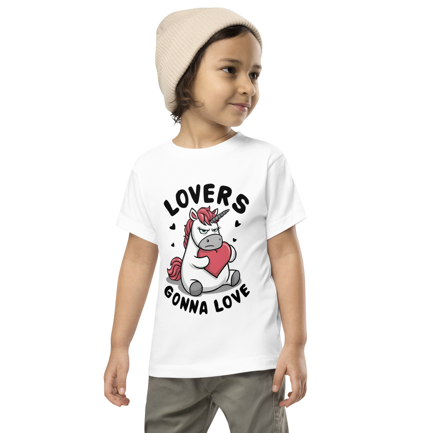 Einhorn mit Herz | Kinder T-Shirt